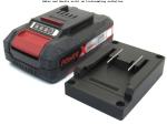 Adapter for Einhell X-Change battery 18V / 14.4V charger cradle holder black